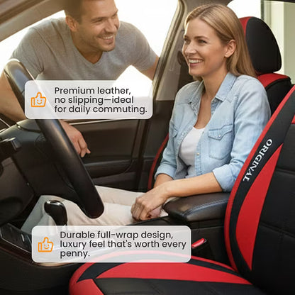 All-Season Full-Coverage Leather Car Seat Cover