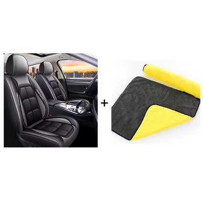 All-Season Full-Coverage Leather Car Seat Cover
