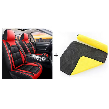 All-Season Full-Coverage Leather Car Seat Cover