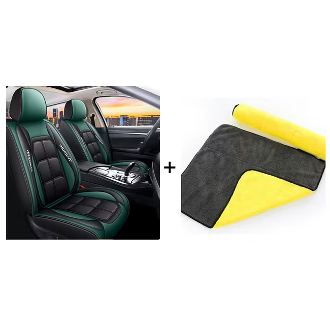 All-Season Full-Coverage Leather Car Seat Cover