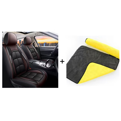 All-Season Full-Coverage Leather Car Seat Cover